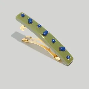 Madewell | Accessories | Madewell Green Stone Barrette Nwt  display picture 2